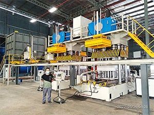 wood pallet machine case